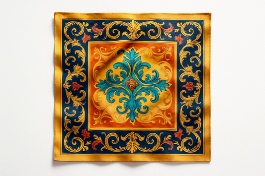 10x10 silk scarf