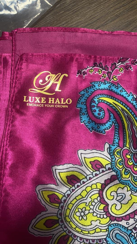SILKY HALO SCARF